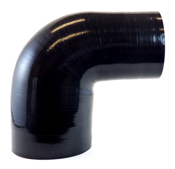 4" to 3.25" ID Gloss Black